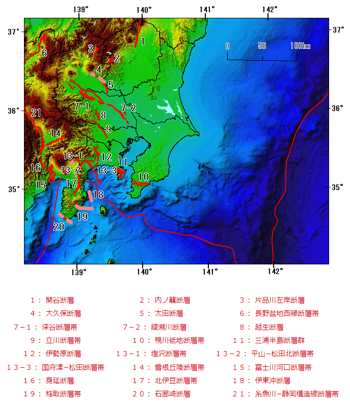 関東地方の地震活動の特徴2